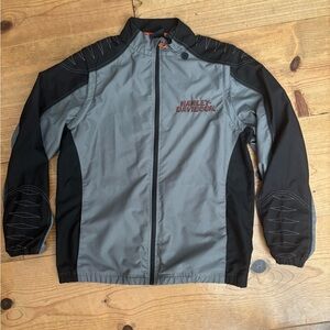 Harley-Davidson Gray and Black Men's Jacket